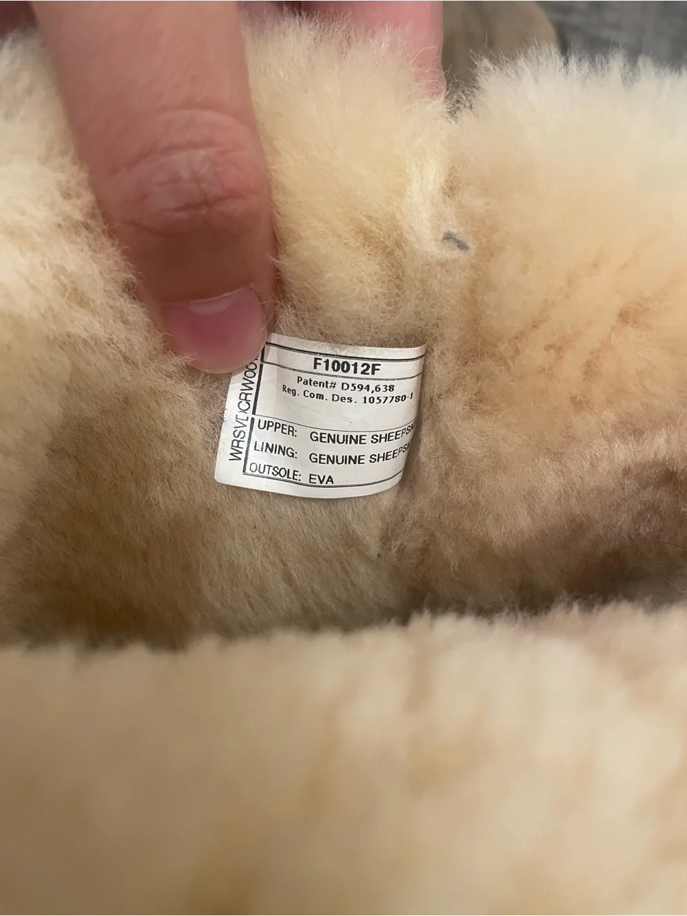 UGG Tall Suede Shearling Winter Boots in Tan with Cream Cuff